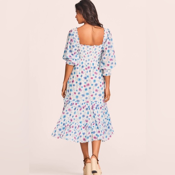 LoveShackFancy Miri Dress Deep Cotton Candy - Picture 3 of 5